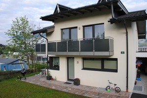 Balustrady nierdzewne ze szkłem na balkon taras